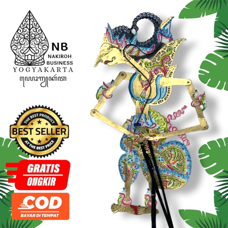 Jual Wayang Kulit Asli Ekalaya Alusan Ukuran Cm Standar Dalang Shopee Indonesia