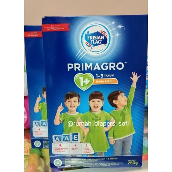 Jual Susu Frisian Flag PRIMAGRO 1+ RASA MADU 750g & 360g | Shopee Indonesia