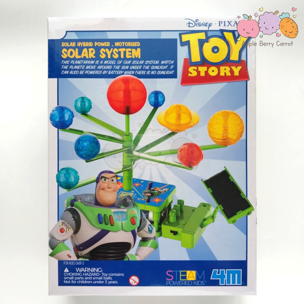 Jual 4M Disney Buzz Lightyear Solar System hybrid power planet TOY ...
