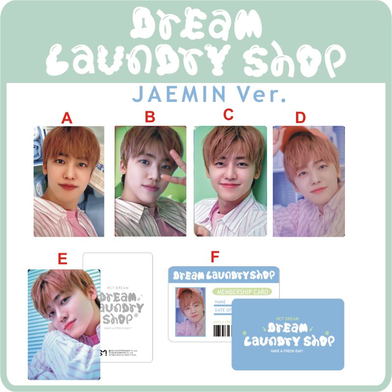 Jual (PC07) PHOTOCARD NCT DREAM LAUNDRY SHOP COLLECTION Shopee Indonesia