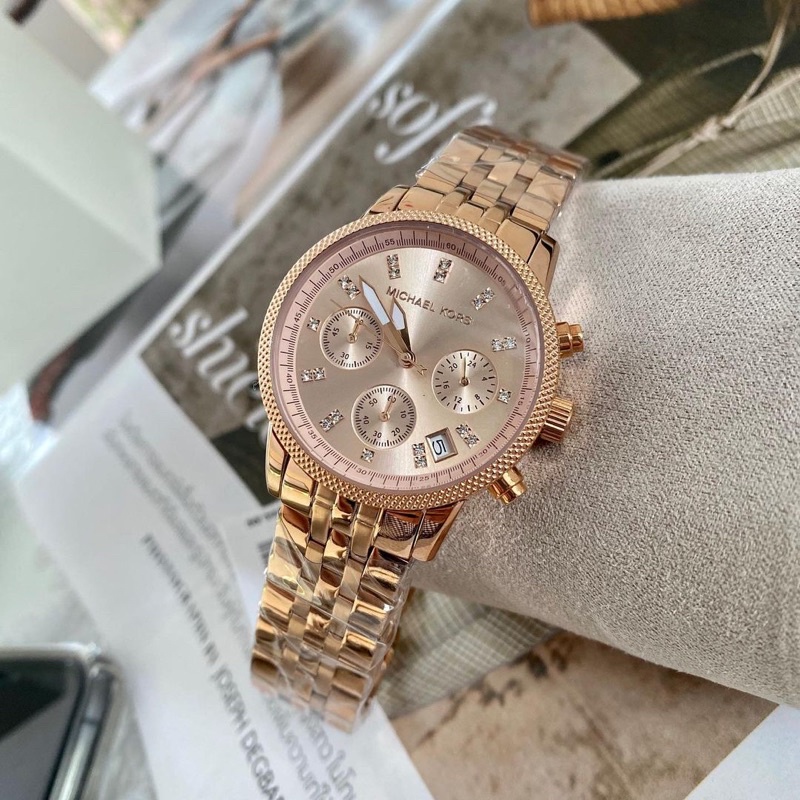 Mk6077 rose gold best sale