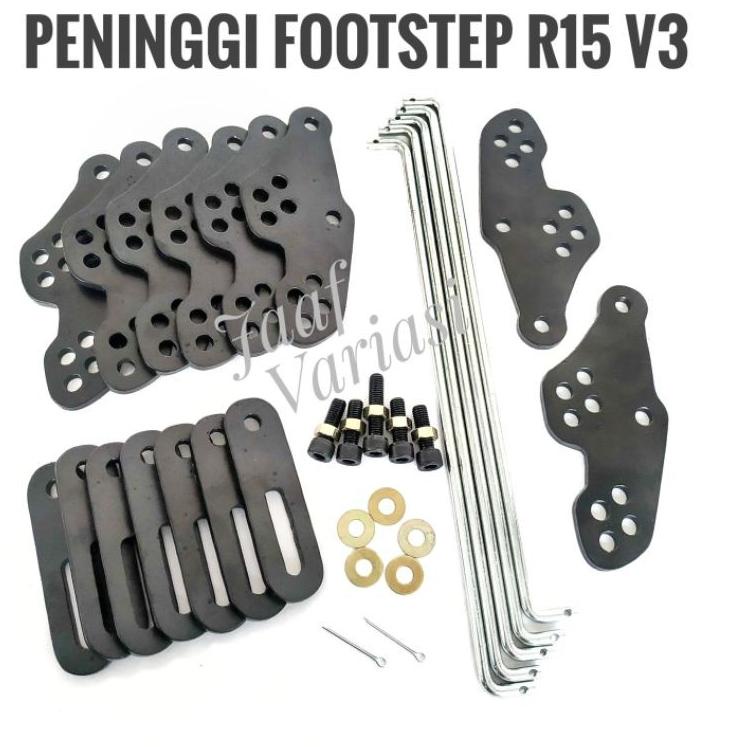 Jual BFT70 RAISER FOOTSTEP YAMAHA R15 V3 VVA PENINGGI FOOTSTEP R15 V3