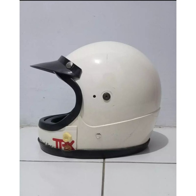Jual HELM CUSTOM TRX JADUL CLASIC SECOND ORIGINAL MODEL PESEK Shopee