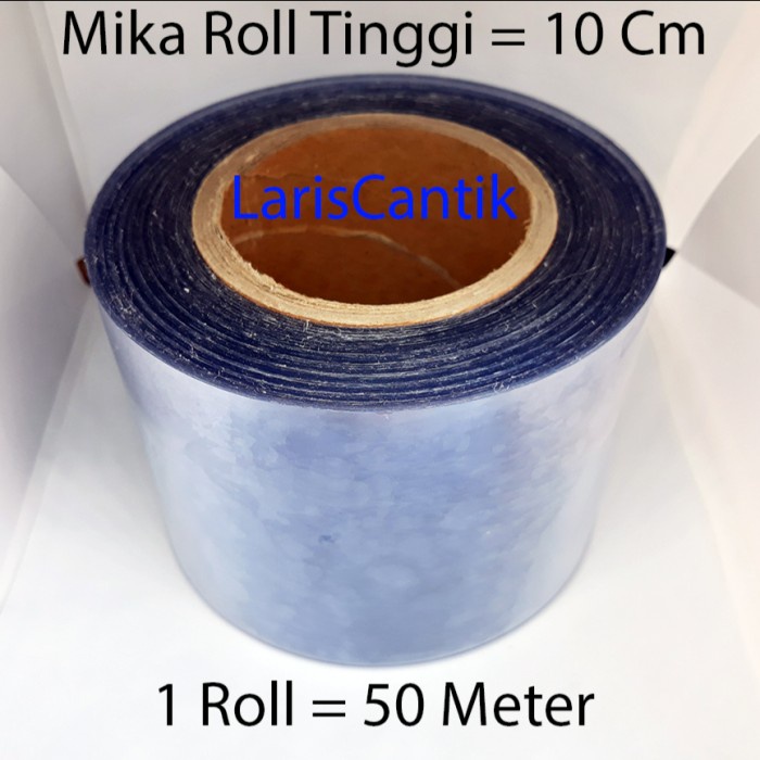 Jual Plastik Mika Roll Pinggiran Cake Tinggi 10 Cm Panjang 50 Meter ...