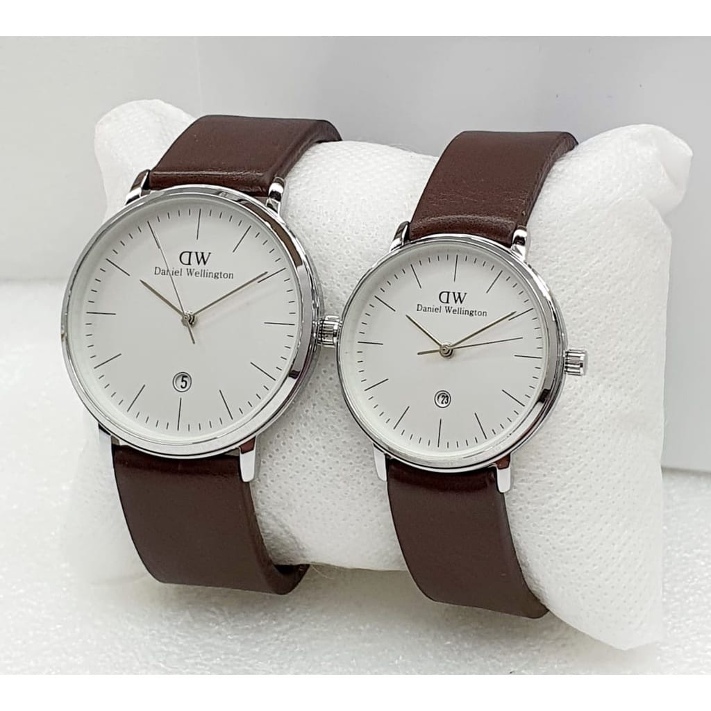 Jam tangan best sale couple dw original