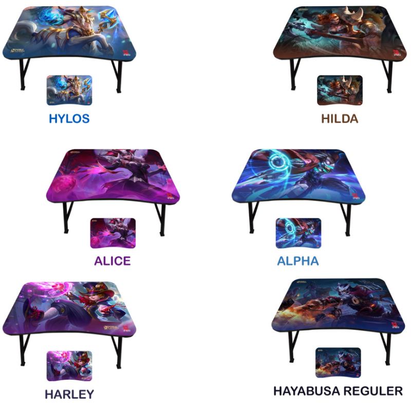 Jual Meja belajar lipat untuk anak portable bergambar karakter , Meja