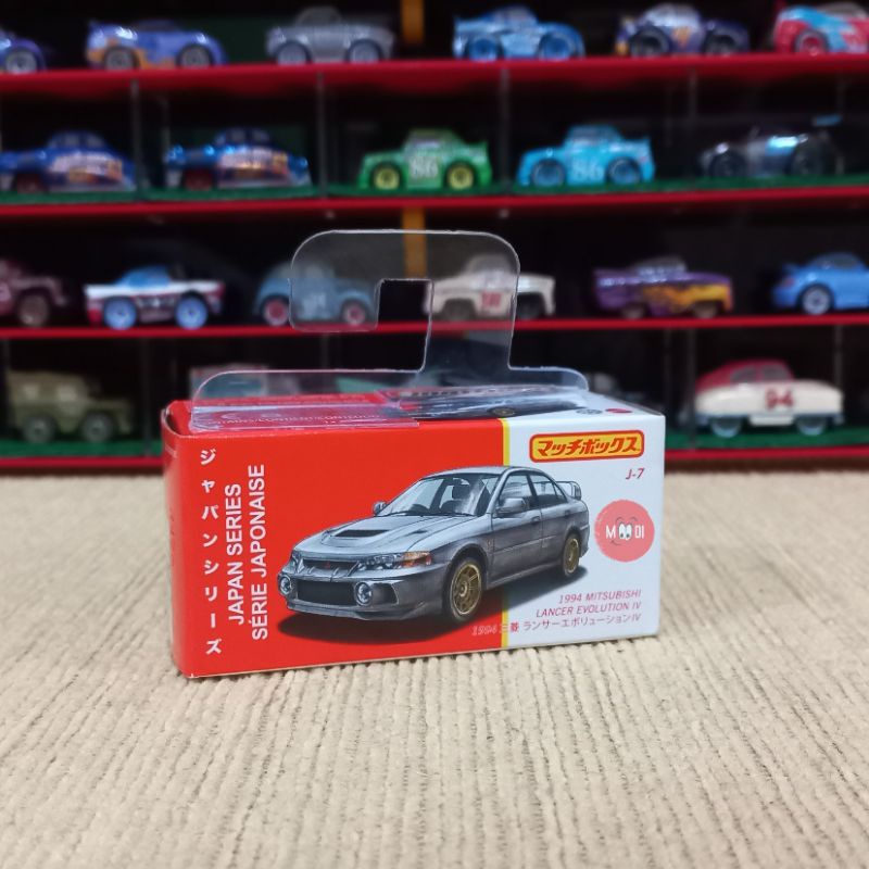 Jual Matchbox Japan Series 1994 Mitsubishi Lancer Evolution IV | Shopee ...