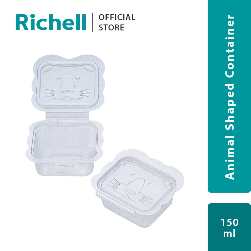 Jual RICHELL AnimalShaped Container 150 (6pcs) Shopee Indonesia