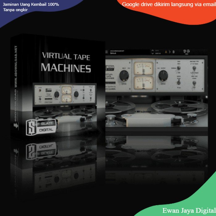 Jual Slate Digital Virtual Tape Machines vst plugin Shopee Indonesia