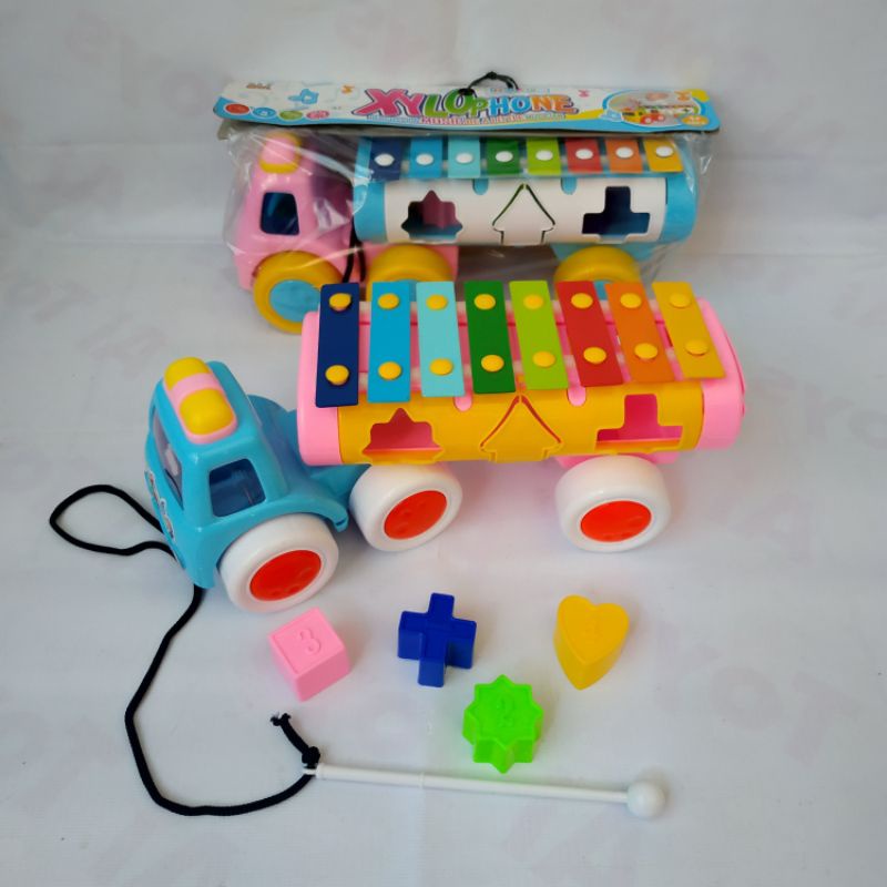 Jual Ai Toys Mainan Truck Xylophone AU01 | Shopee Indonesia