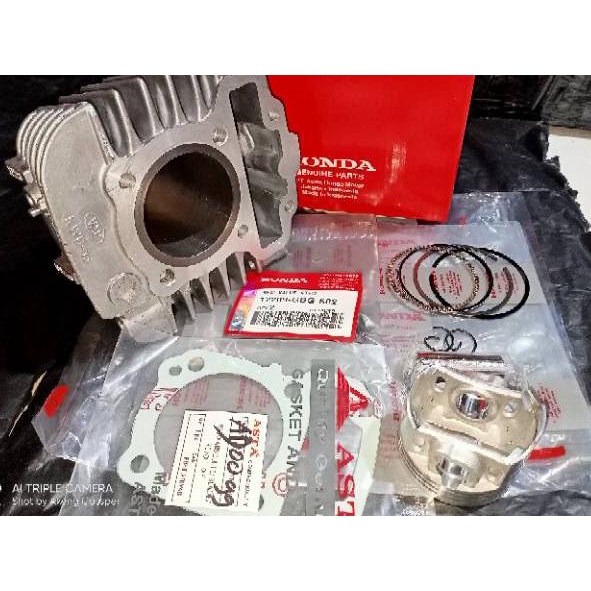 Jual Harga Spesial Blok Seher Komplit Isi Piston Kit Honda Kwb Blade Revo Absolute Cc