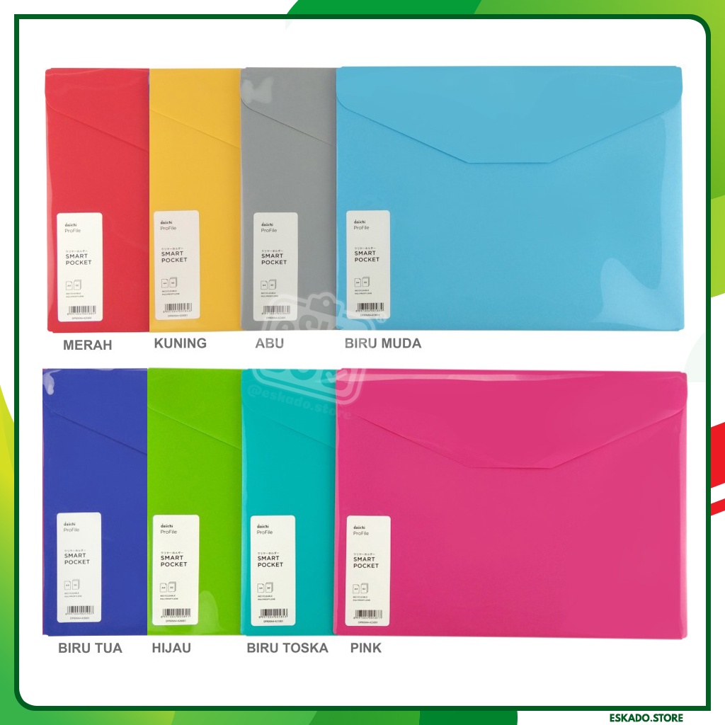 Jual Map Smart Pocket Daiichi / Map Smart Pocket FC / A4 / A5 | Shopee ...