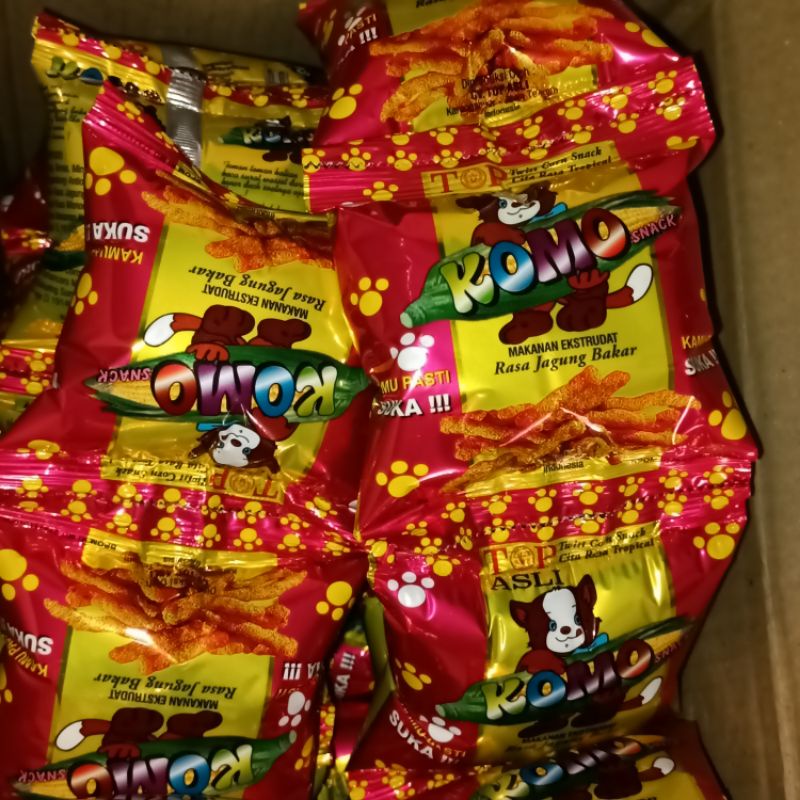 Jual Komo Snack renteng isi 10pcs | Shopee Indonesia