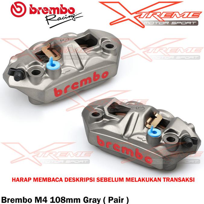 Jual Kaliper Brembo M4 108 MM Set Sepasang DuaL OriginaL | Shopee Indonesia