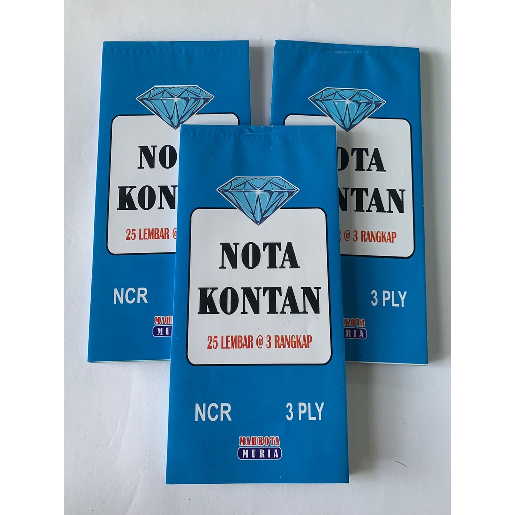 Jual Nota Rangkap 3, Nota NCR, Ukuran lebih Panjang dan Kolom Lebih ...