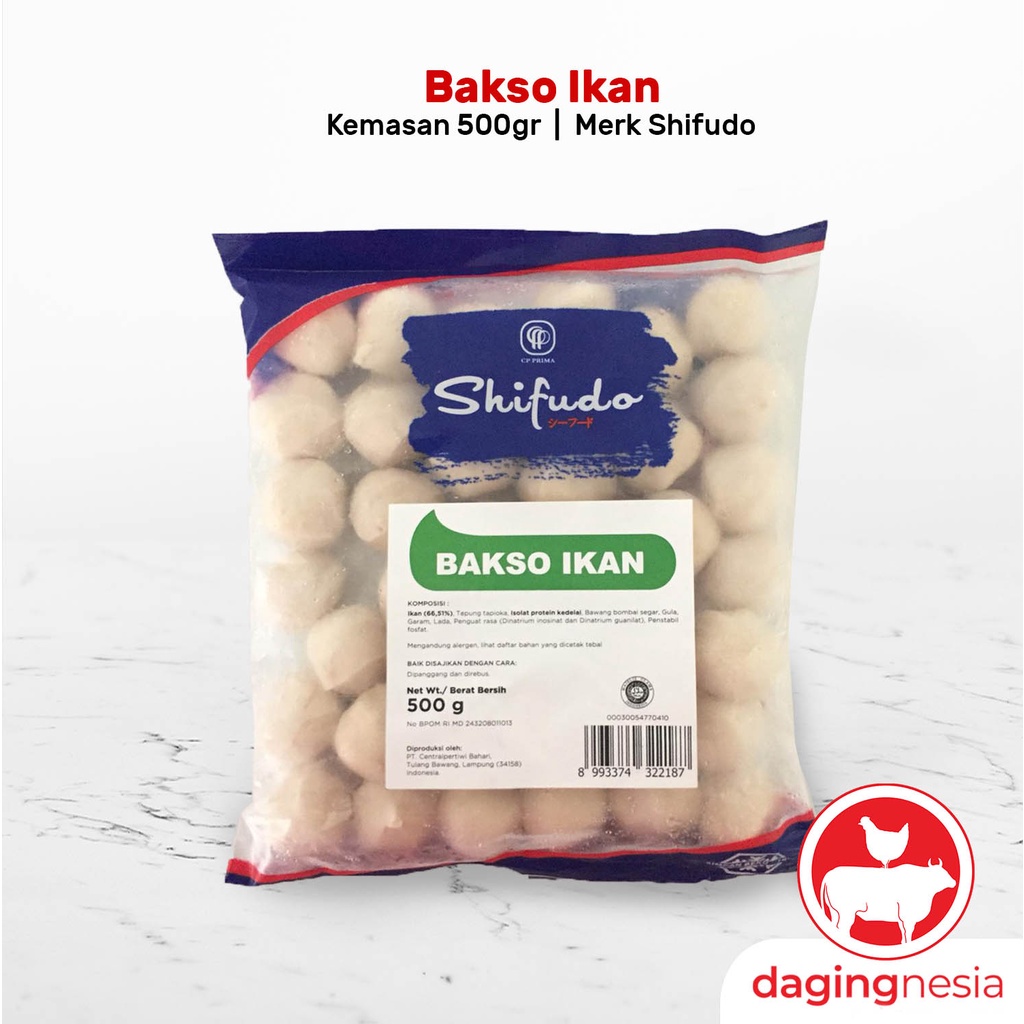 Jual Bakso Ikan Merk Shifudo Kemasan 500gr Shopee Indonesia