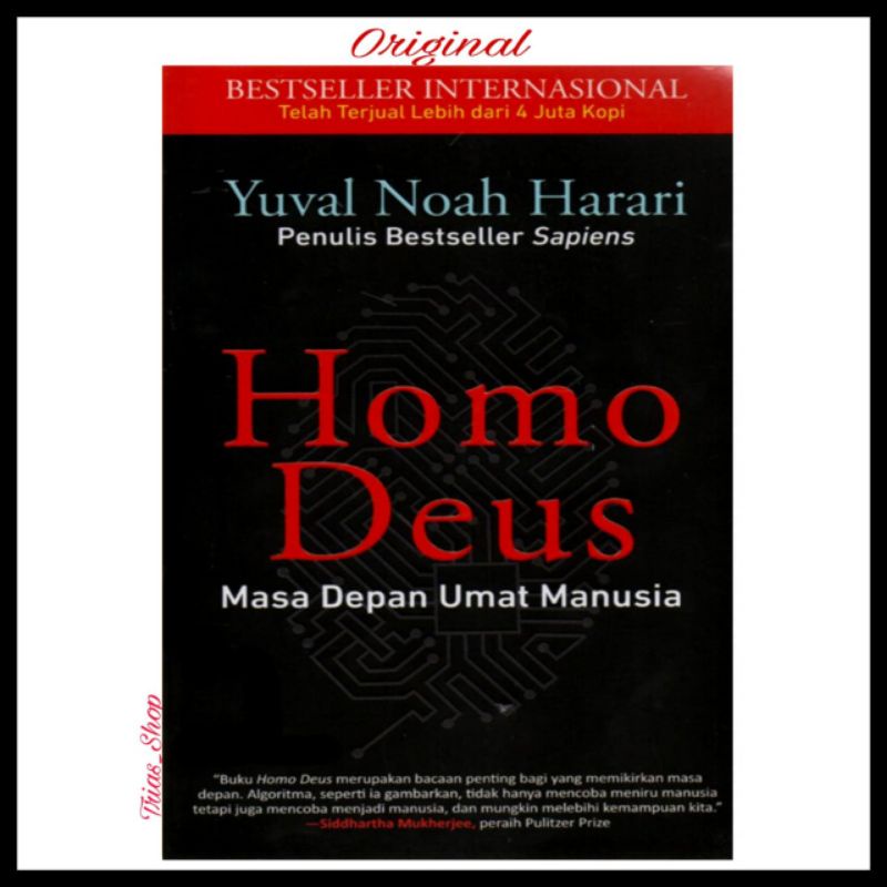 Jual Buku Homo Deus Yuval Noah Harari Penulis Sapiens | Shopee Indonesia