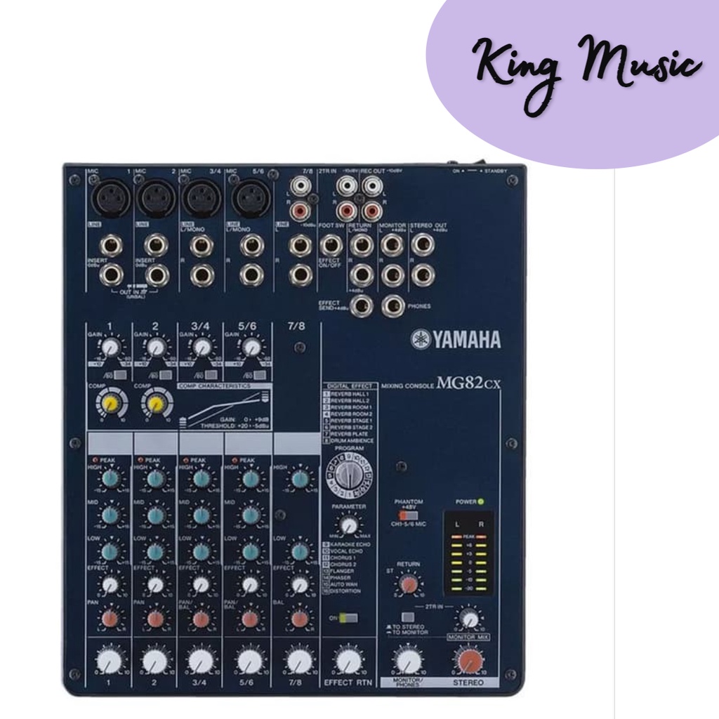 Jual Mixer Yamaha Mg Cx Yamaha Mg Cx Grade A Shopee Indonesia