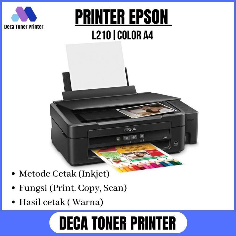 Jual Printer Epson L210 Inkjet Warna Multifungsi Scan Copy Print Shopee Indonesia 2349