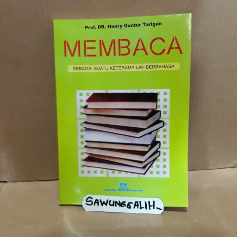 Jual Buku Membaca Sebagai Suatu Keterampilan Berbahasa Henry Guntur