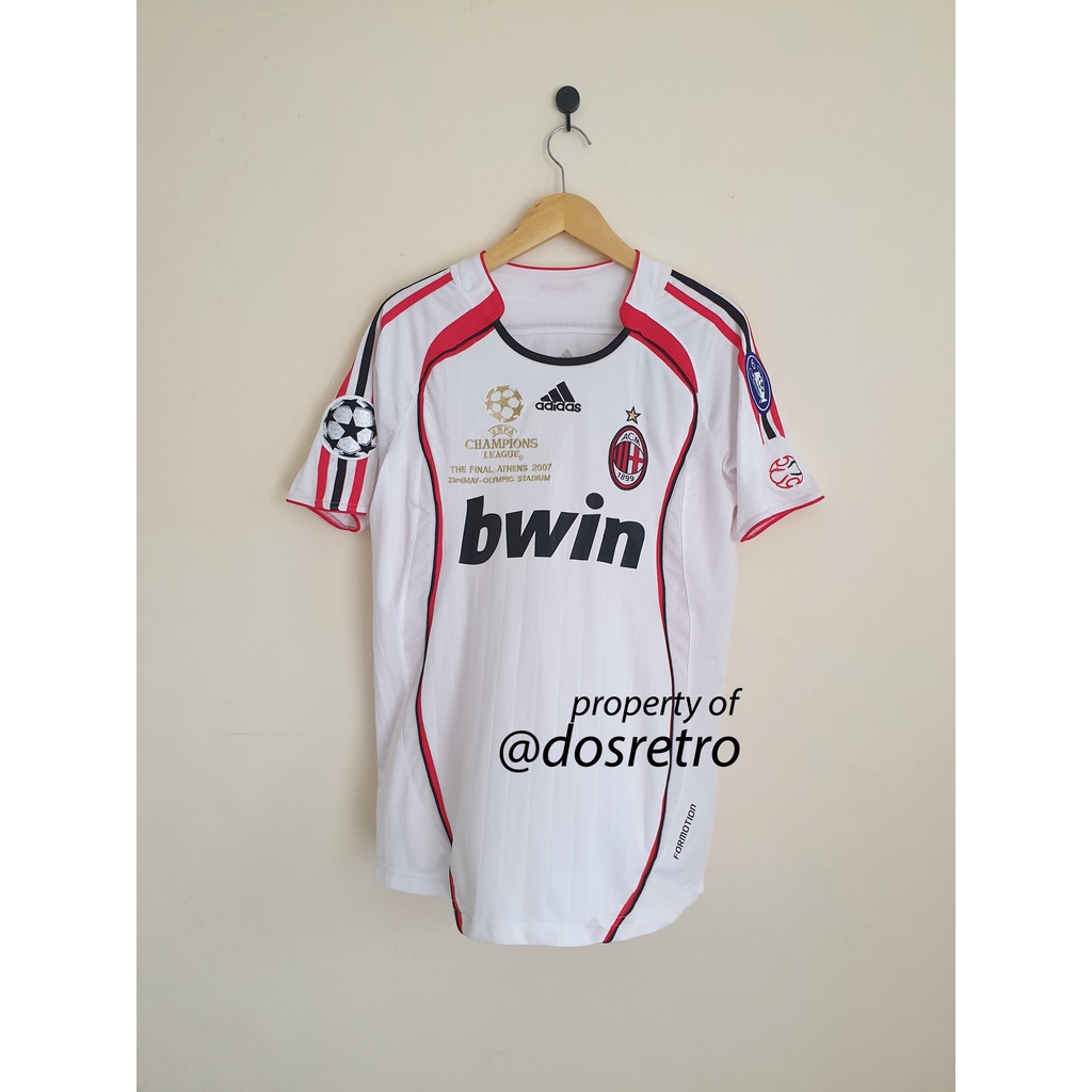 Signed maldini AC Milán Final De La Champions 2007 jersey