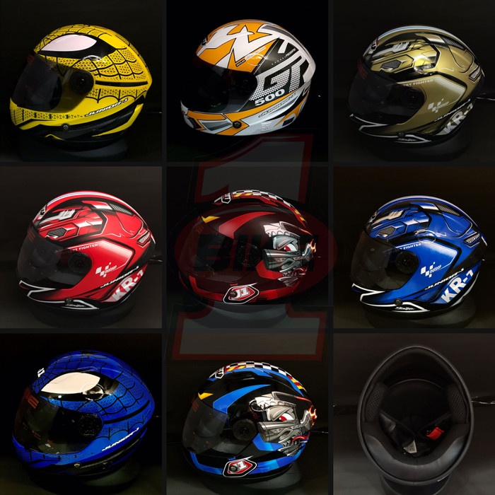 Jual HELM FULL FACE ANAK SCOTT/ HELM FULL FACE ANAK ANAK COWOK/ HELM