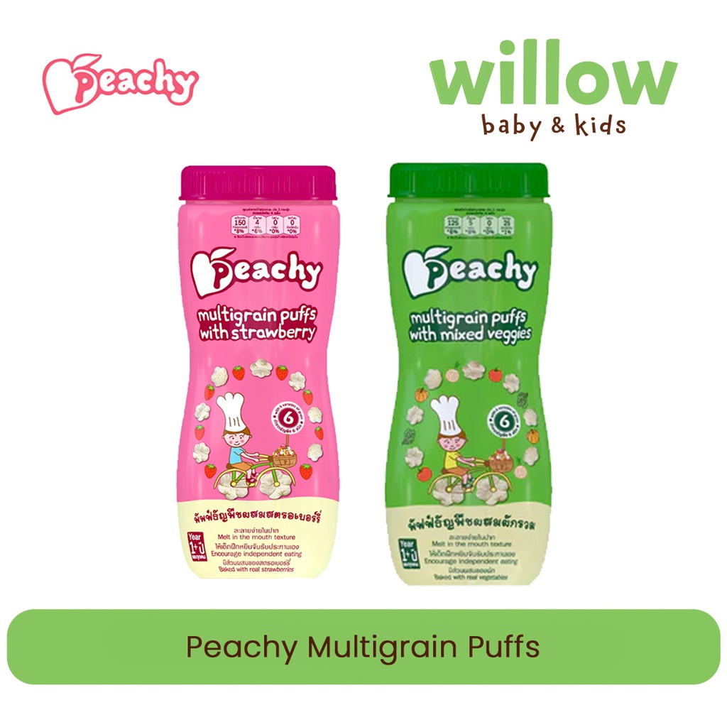 Jual Sereal Bayi - Peachy Multigrain Puffs | Shopee Indonesia
