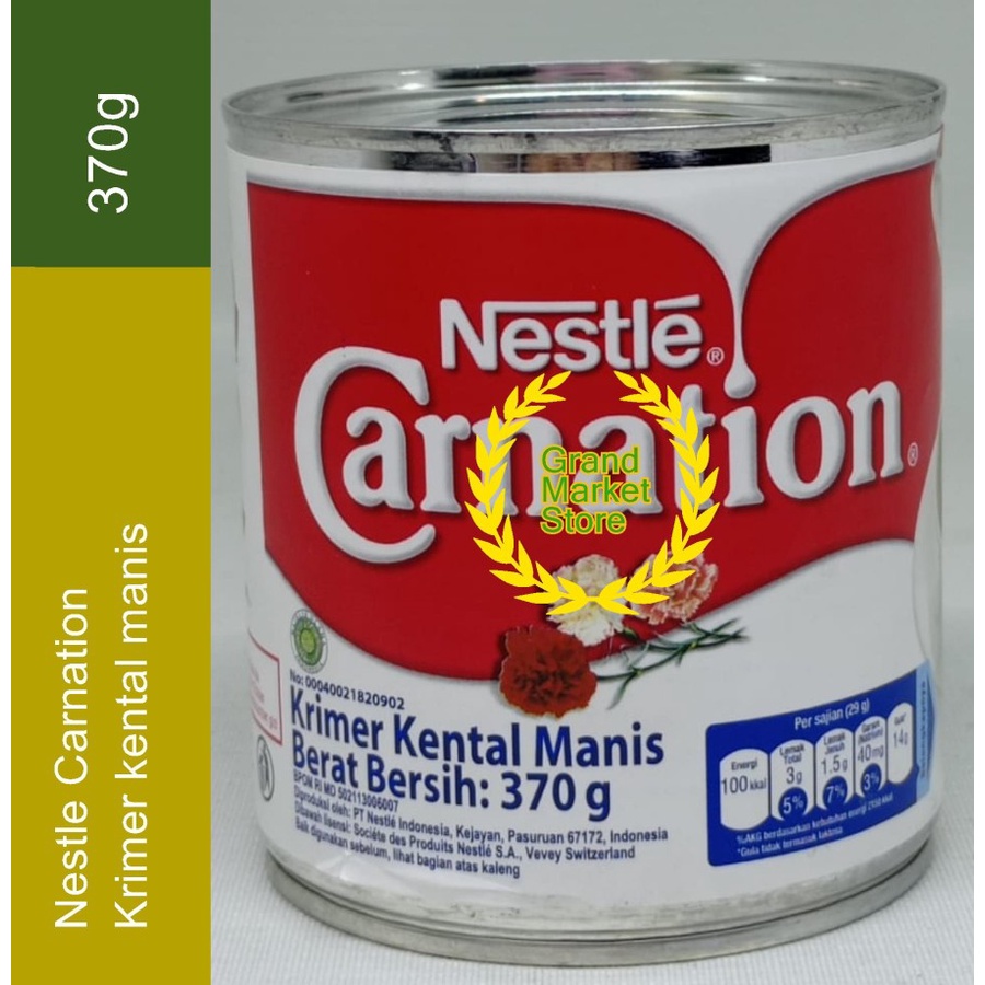 Jual Susu Nestle Carnation Gr Carnation Krimer Kental Manis Kaleng