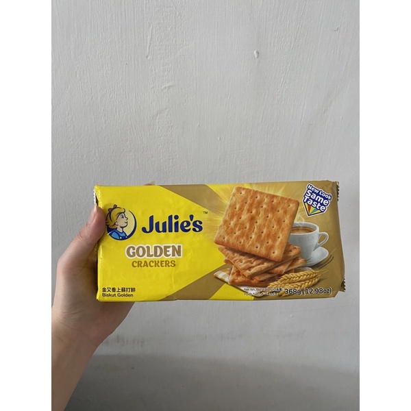 Jual julie's golden cracker / biscuit golden / roti 368g | Shopee Indonesia