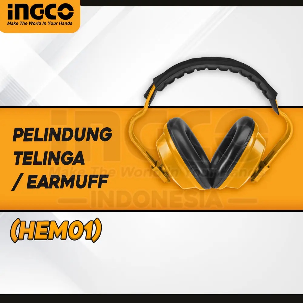 Jual Safety Earmuff Db Ingco Hem Pelindung Penutup Telinga Kuping Muff Shopee Indonesia