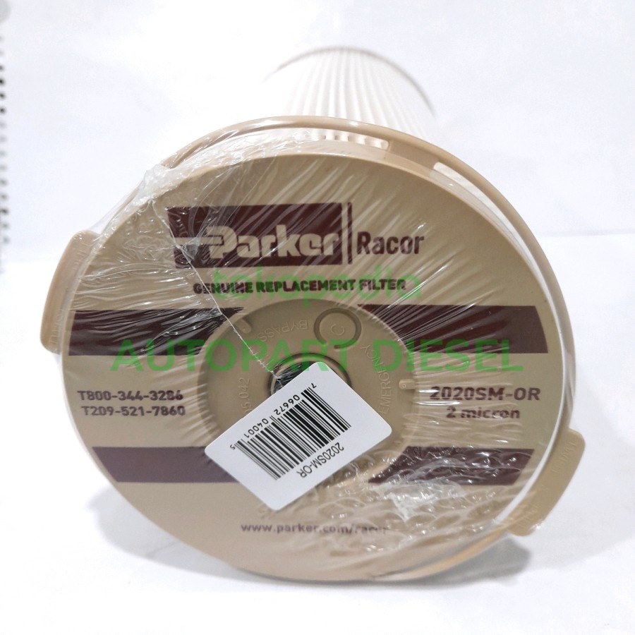 Jual 2020SM-OR Parker Racor Genuine Element Fuel Filter WS 2 Micron ...