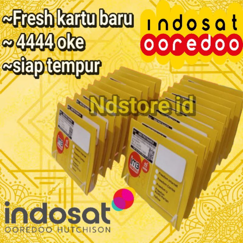 Jual KARTU PERDANA INDOSAT IM3 Aktif 0k | Shopee Indonesia