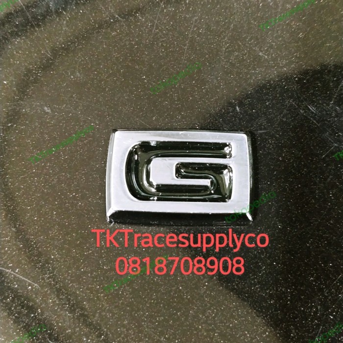 Jual Emblem Tulisan Tipe Type G Toyota Innova Reborn Inova Fortuner