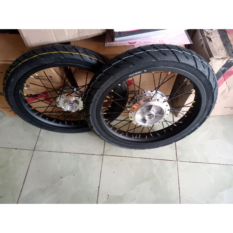 Jual velg paketan RX king ring 17 x215/185 plus ban siap pasang ...