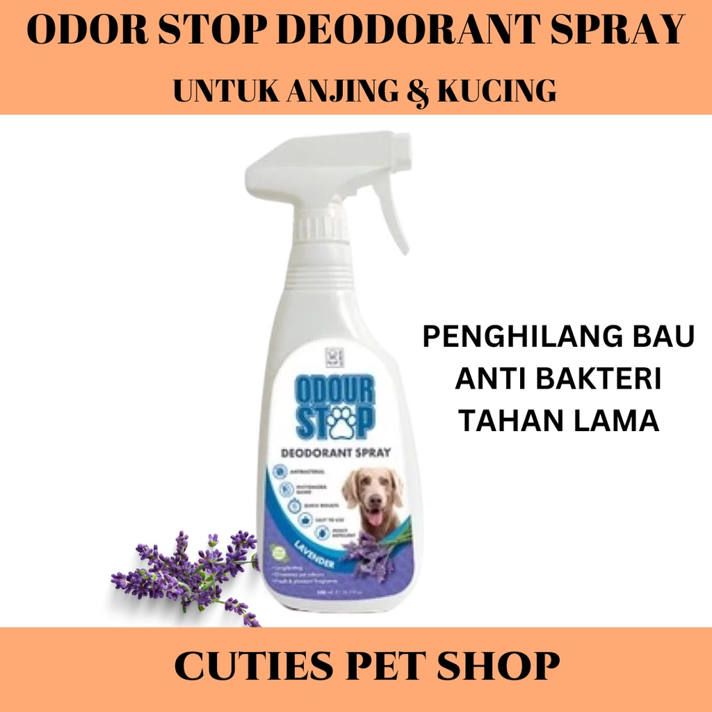 M-Pets Odour Stop Deodorant Spray - Lavender 500ml