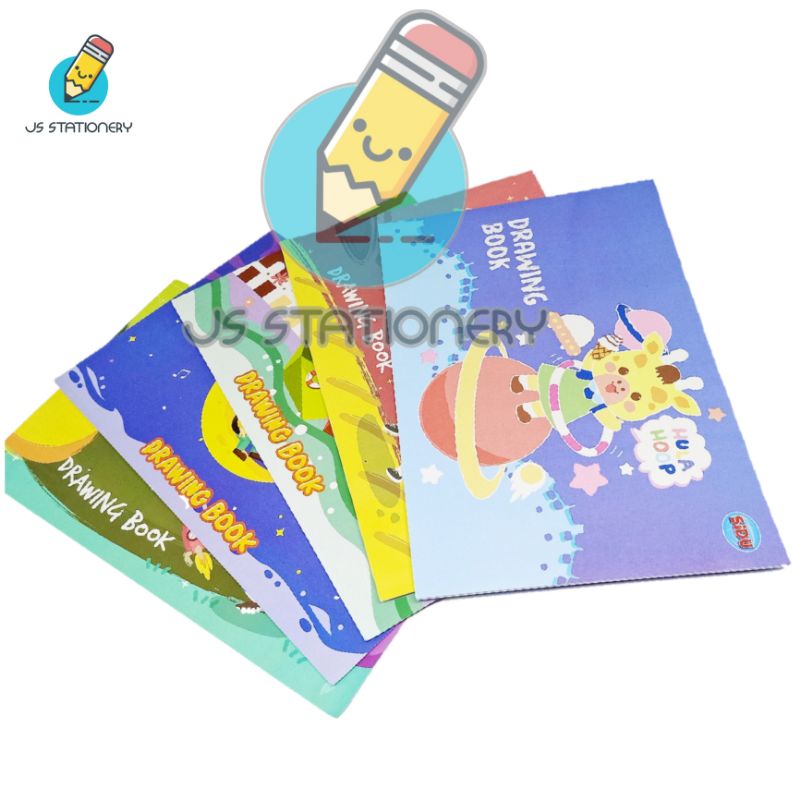 Jual Buku Gambar A4 Sinar Dunia/ Drawing Book/ Buku Menggambar Sidu