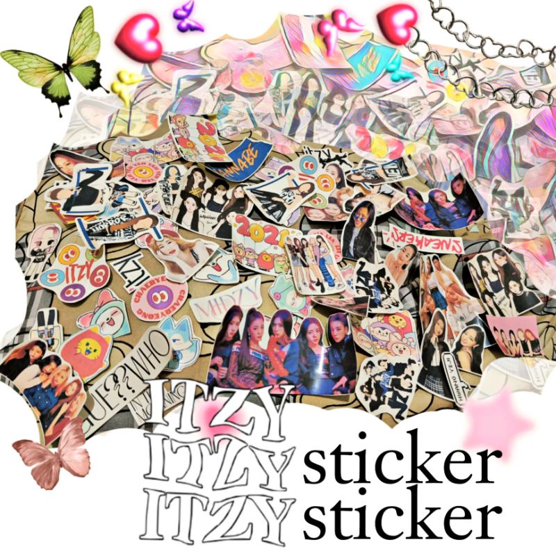 Jual WATERPROOF STICKER ITZY KPOP RYUJIN YUNA LIA CHAERYONG YEJI LAPTOP ...