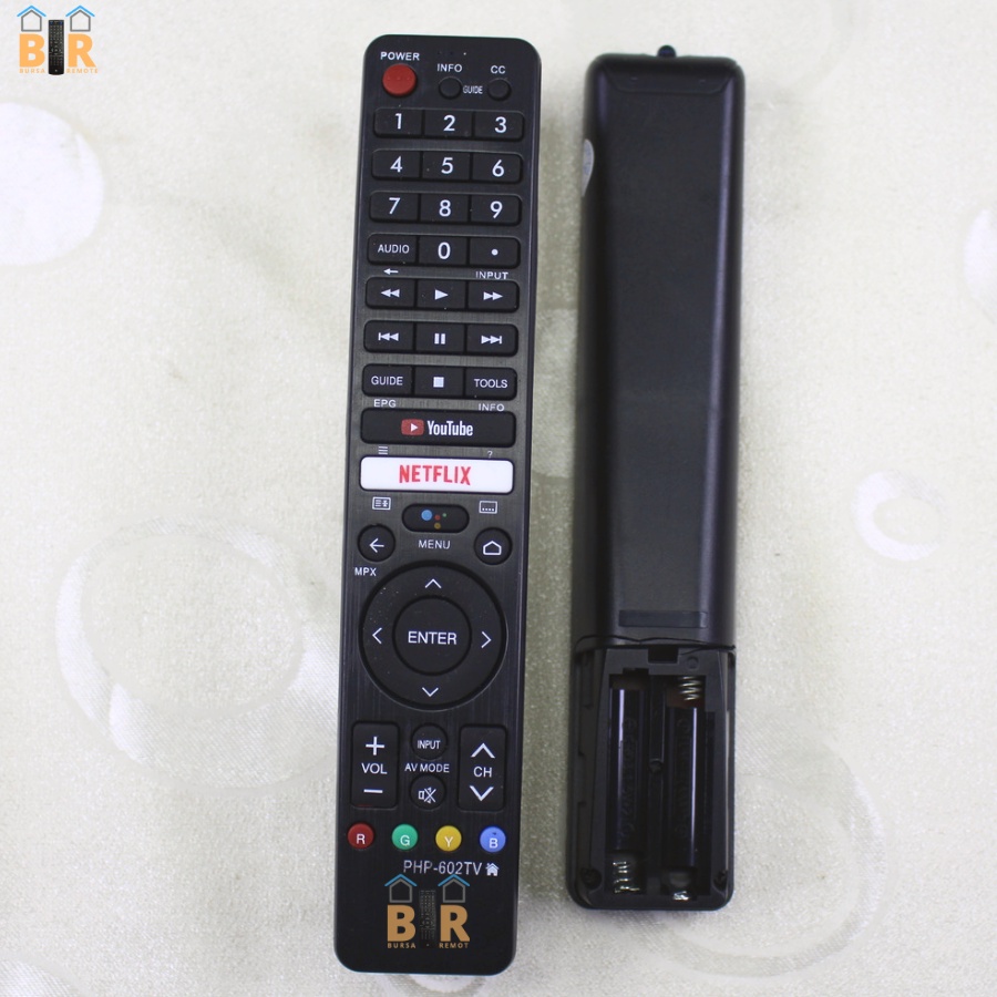 Jual Remot Remote Tv Sharp Android Smart Tv Led Lcd Php Tanpa