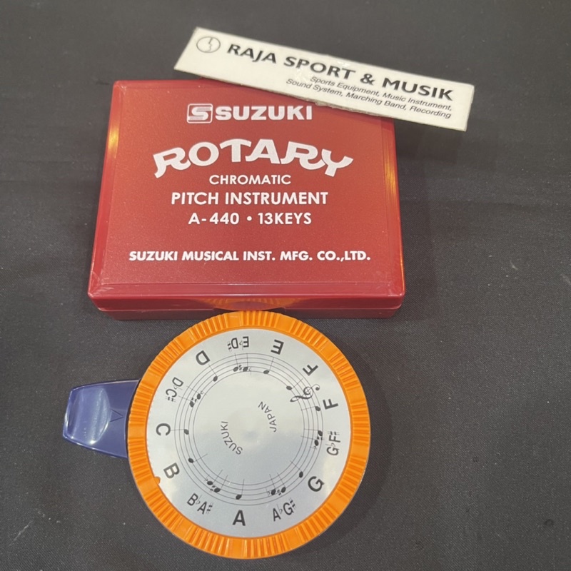 Jual PITCH INSTRUMENT CHROMATIC ROTARY 13 KEYS A440 - SUZUKI - ORIGINAL ...