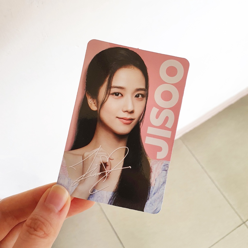 Jual ORIGINAL Photocard Photo Card Jisoo Blackpink Oreo Special Edition ...