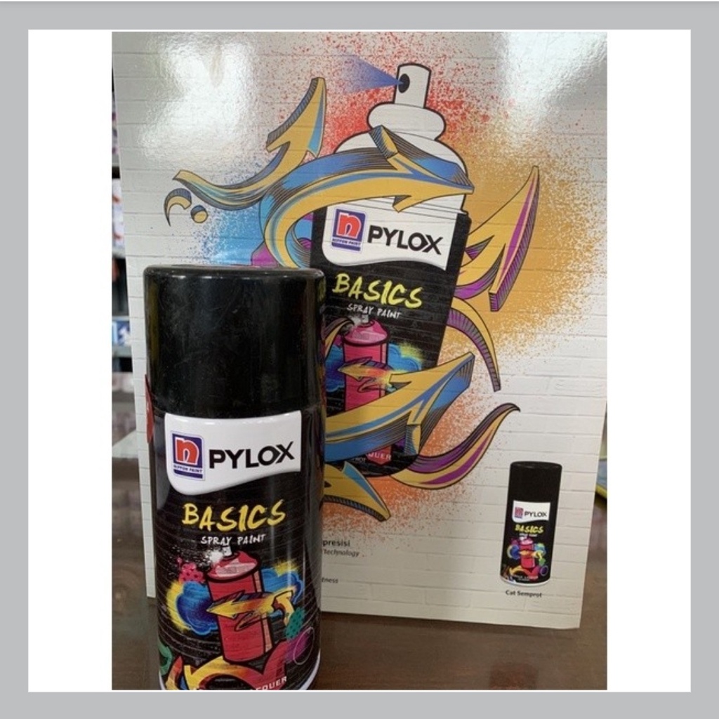 Jual Pylox Basic Nippon Paint Cc Besi Plastik Kayu Orange Shopee