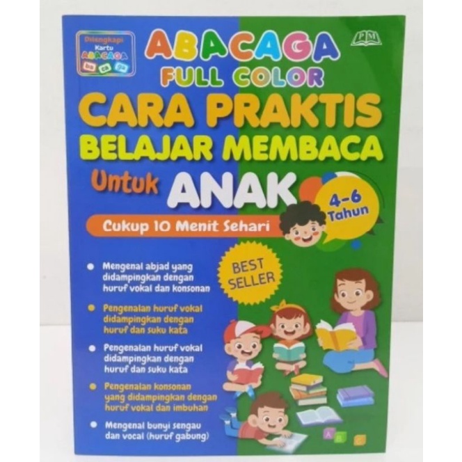 Jual Buku ABACAGA CARA PRAKTIS BELAJAR MEMBACA UNTUK ANAK 4-6 TAHUN ...