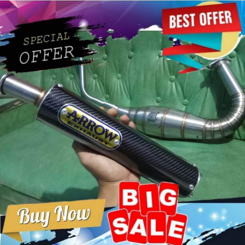 Jual KNALPOT ARROW FULL STAINLIS PNP NINJA R RR SS | Shopee Indonesia