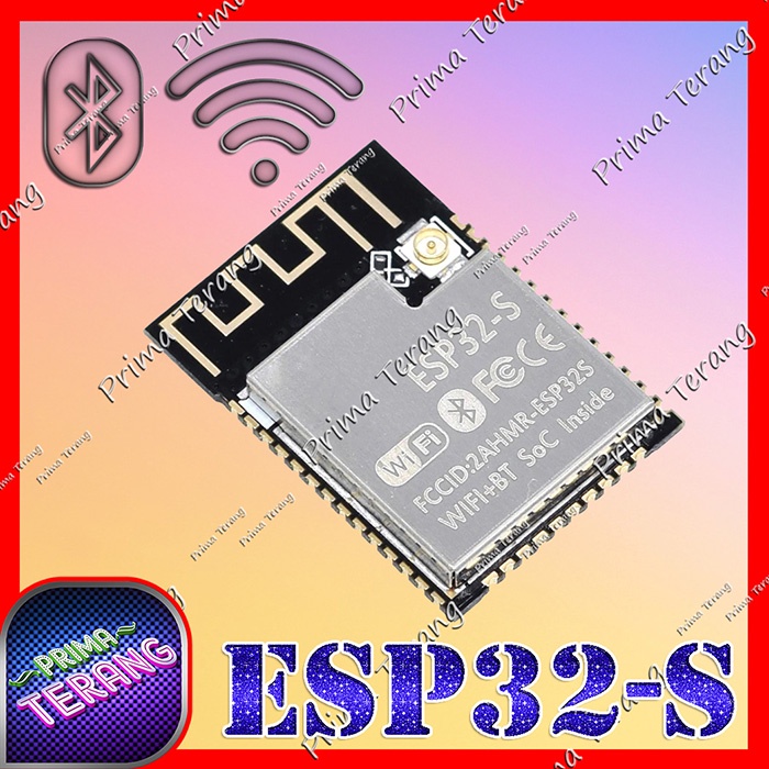 Jual ESP32 ESP-32S Wifi Bluetooth Serial IoT Dual Antenna ESP32S Module ...