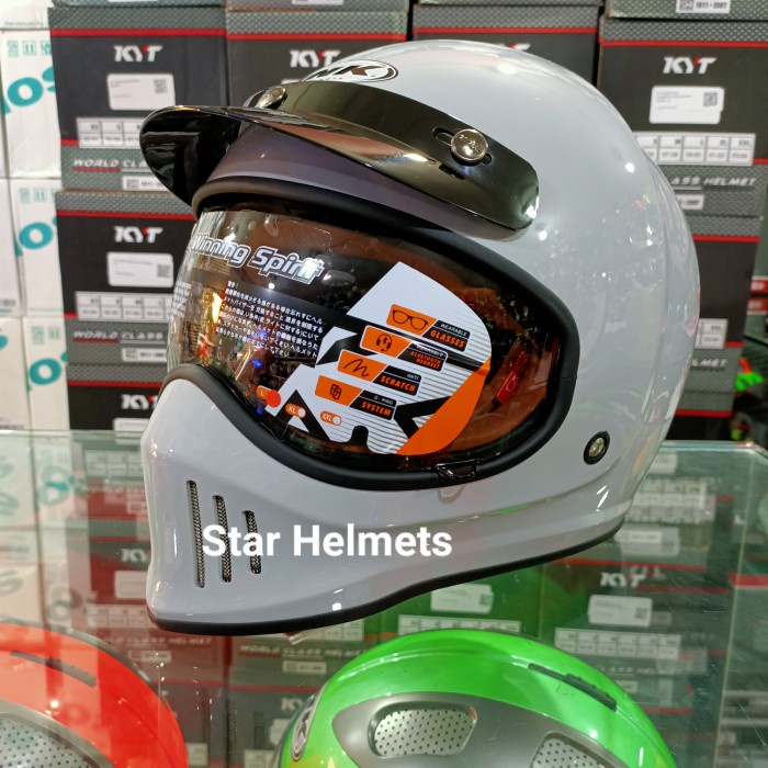 Jual HELM INK TROOPER SOLID ASPHALT GREY | Shopee Indonesia