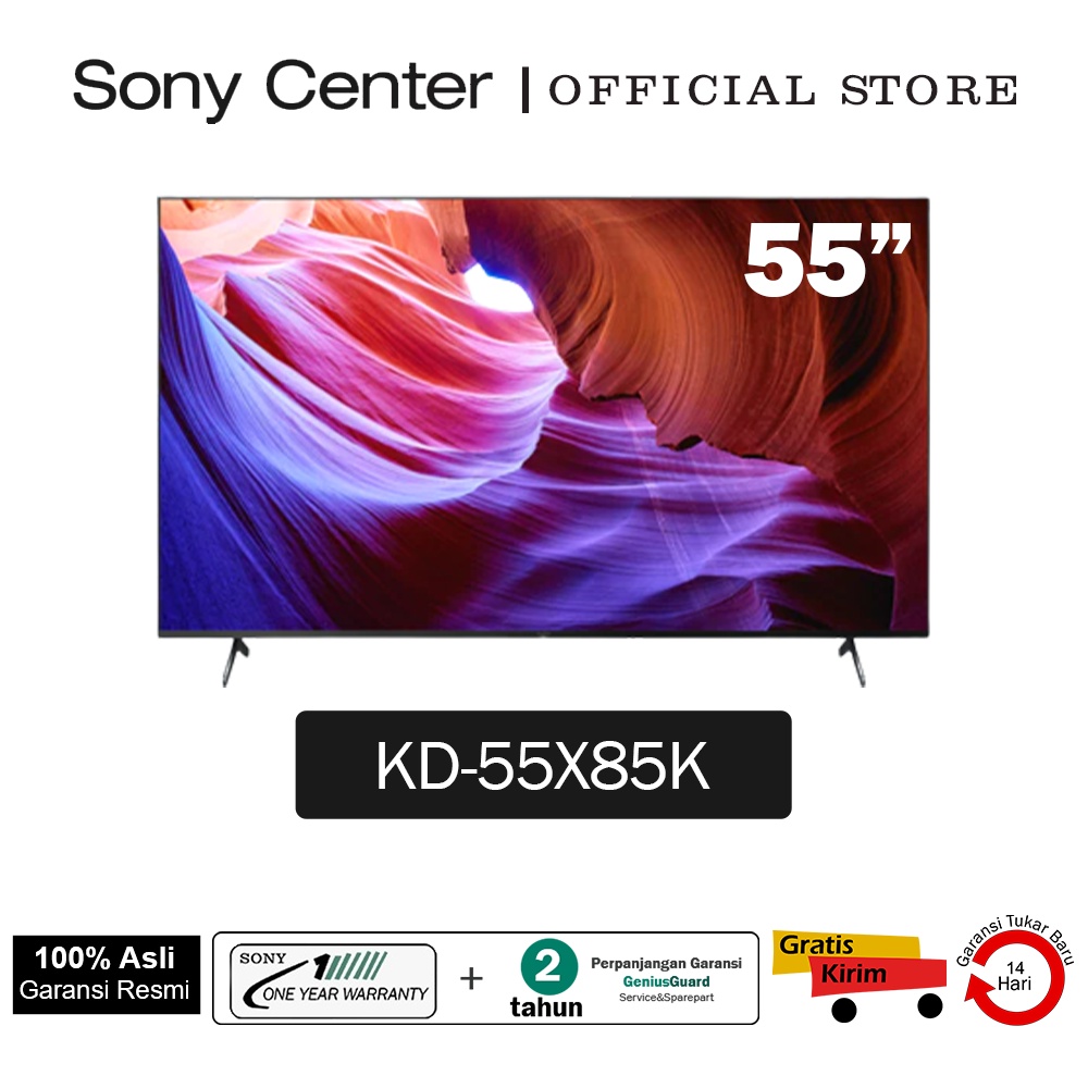 Jual SONY LED TV KD-55X85K / KD55X85K / KD 55X85K / X85K Ultra HD 4K ...