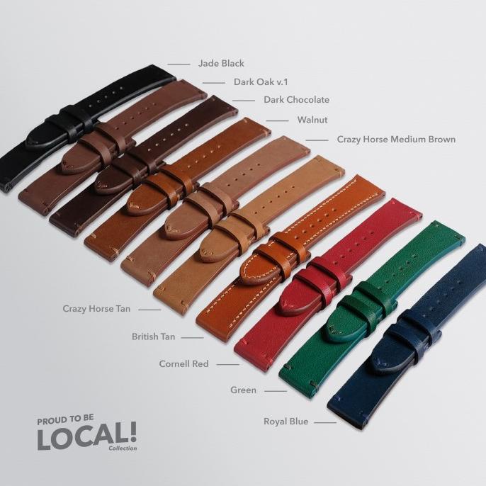 Jual tali jam tangan kulit (handmade leather strap watch) Shopee