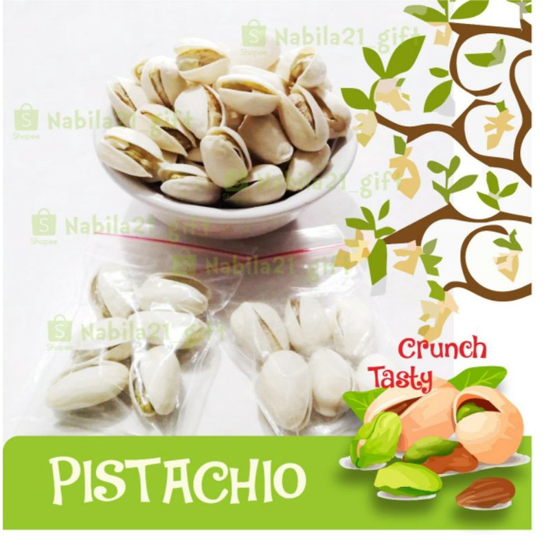 Jual Kacang Fustuk/Pistachio Arab | Shopee Indonesia