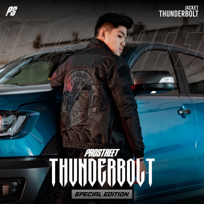 Jual Jaket Motor Prostreet Thunderbolt Black | Shopee Indonesia