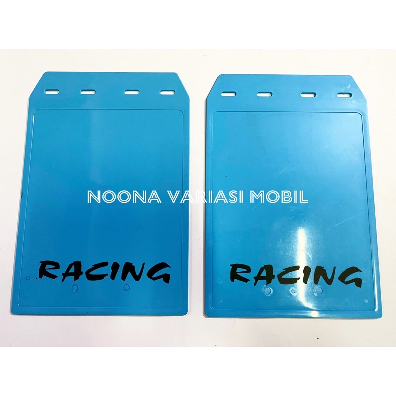 Jual Karpet Lumpur Penahan cipratan lumpur racing biru 2pcs | Shopee ...